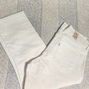 Levi's Women's Straight Leg Jeans in White